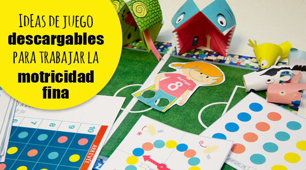 Descarga: Juegos para trabajar la motricidad fina -