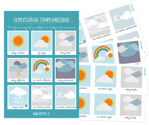 Imprime tu kit « La previsión del tiempo emocional »