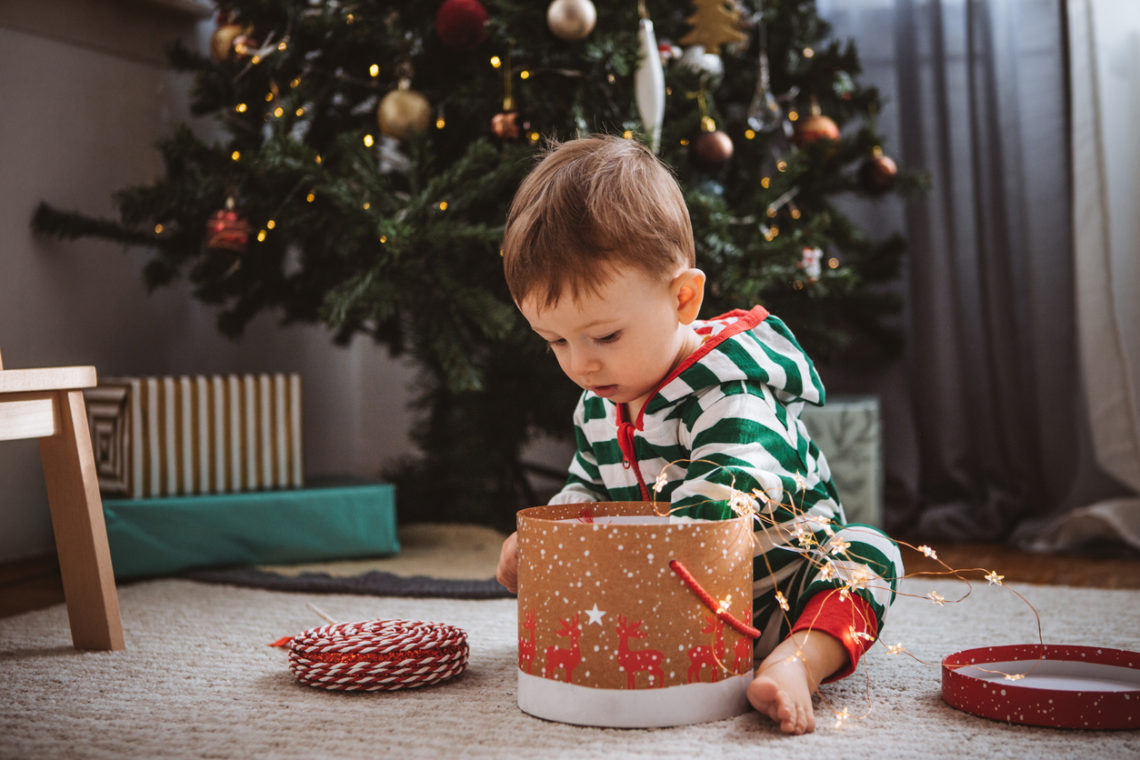The joy of Christmas morning