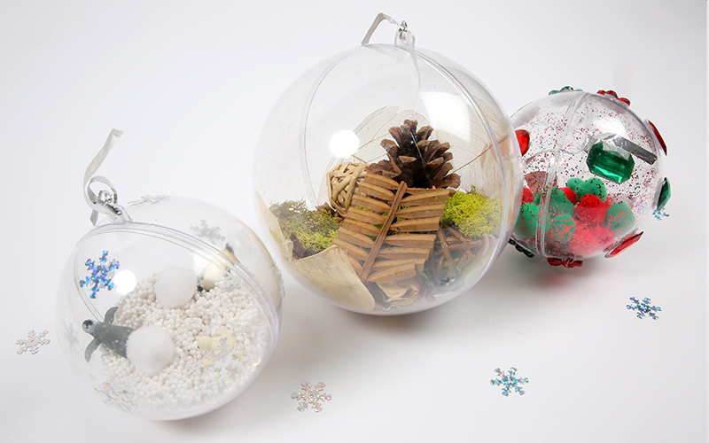 Actividad: Crear bolas de Navidad sensoriales